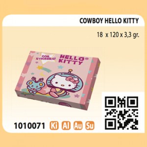 COWBOY HELLO KITTY18 x120x33gr